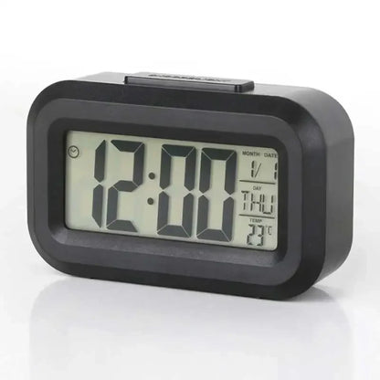 LED Digital Alarm Clock Backlight Snooze Data Time Calendar Desktop Multifunction Electronic Backlight Table Clock