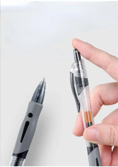 13/30pcs Retractable Gel Pens Set Black/Red/Blue Ink Ballpoint for Writing Refills Office Accessories School Supplies Stationery