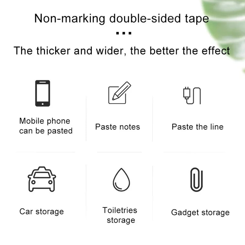 1pc Nano Tape Super Strong Double Sided Tape Extra Strong Adhesive Non-slip Waterproof Transparent Tape for Kitchen Bathroom