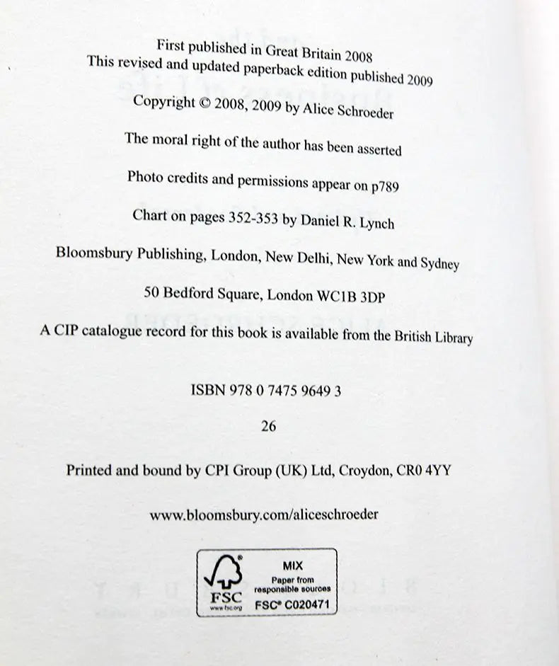 The Snowball: Warren Buffett and The Business of Life Personal Investment and Financial Management Books