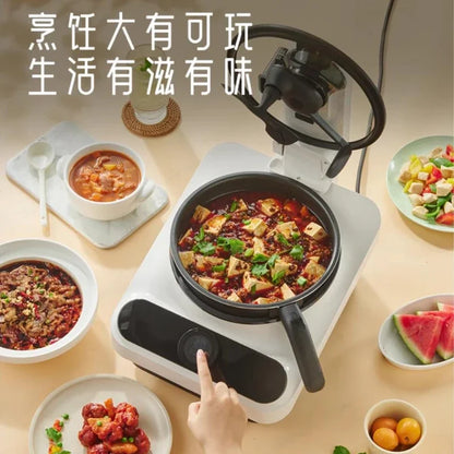 Kitchen Robot Machine 220V Intelligent Food Processor Home Automatic Cooking Machine Multi-cooker רובוט חכם  robots de cuisine