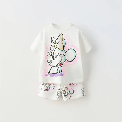 2025 Clothes Child Boy Summer Baby Clothing Sets Kids T-shirt + Shorts Children's Short Sleeve Cotton Tees Tracksuits