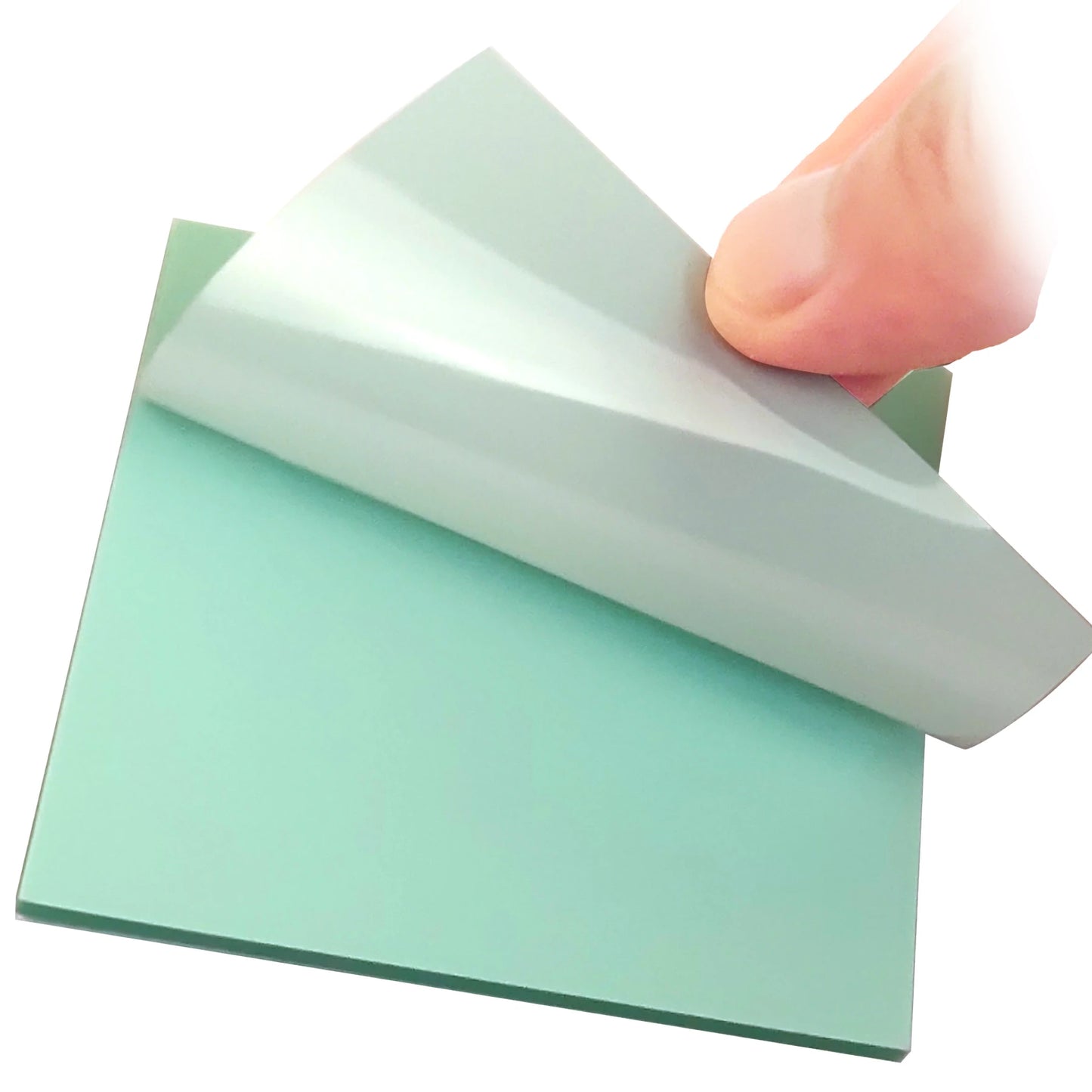 50 Sheets Creative Transparent PET Waterproof Posted It Sticky Note Pads Notepads Posits for School Stationery Office Supplies