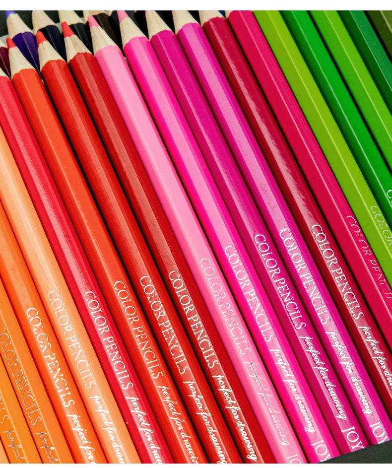 12/18/24/36/48/72 Colors Oily Colored Pencils Set Wood Professional Artist Painting Drawing Sketch Art Design Student Supplies