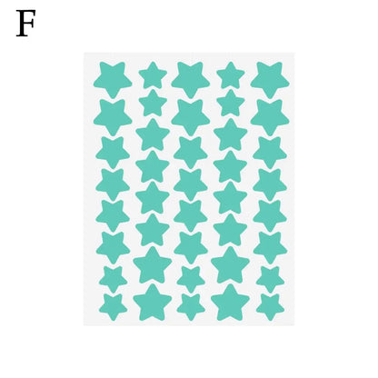 40pcs Colorful PE Pimple Patches Cute Star Shaped Pimple Cover Sticker Invisible Pimple Cover Removal Pimple Patch