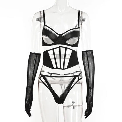 Lingeries for Woman Set Sexy Wear Set Women Bra Lingerie Ladies Transparent Underwear for Lady on Offer Sexy-lingerie-set Thong