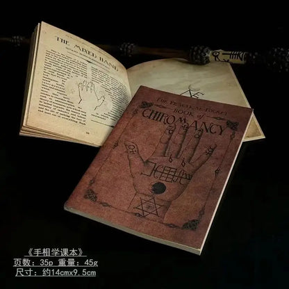 Retro scrapbook book, magic herb manual, astrology book, diary, spell recording story, magic book, children's gift