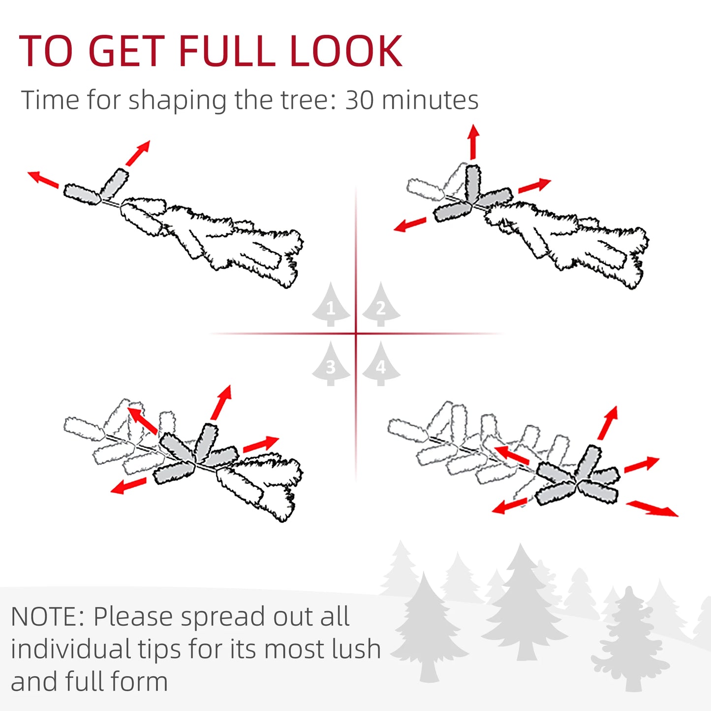 6' Snow Flocked Artificial Christmas Tree Pencil Xmas Tree W/ Branch Tips Pink