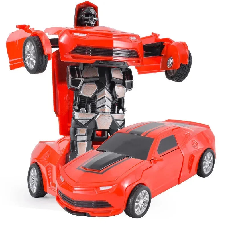 Transforming Inertial Car with Collision Technology: Autobot Robot Car for Boys