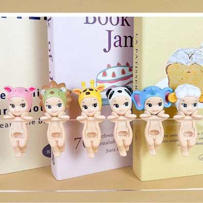 Sonny Angel Hippers Blind Box Lie Down Angel Series Anime Character Kawaii Cartoon Surprise Box Toy Kids Gifts