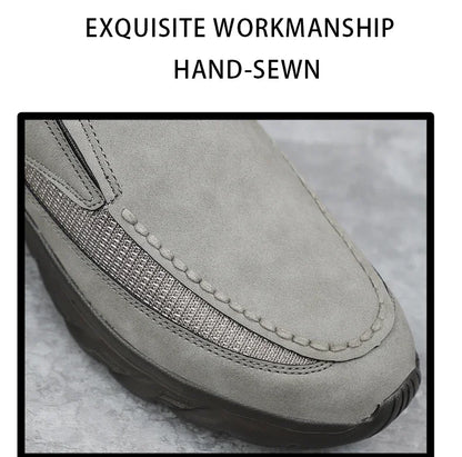 Men Walking Shoes Loafers Sneakers men 2024 New Fashion Handmade Retro Leisure Loafers Shoes Zapatos Casuales Hombres Men Shoes