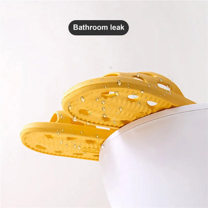 نعال حمام منزلية خفيفة الوزن مقاومة للماء للشاطئ نعال غير قابلة للانزلاق للسباحة والحمامات والأحذية المائية