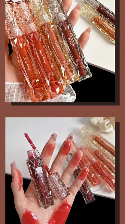 Mirror Lip Gloss Lip Gloss Lip Moisturizing Liquid Lipstick Waterproof Long-lasting Brightening And Non Fading Lip Gloss