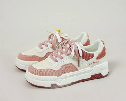 2025 New Women Shoes High Quality Original All-match Platform Casual Sneakers Trends Sweet American Fashion Student Boards Shoes