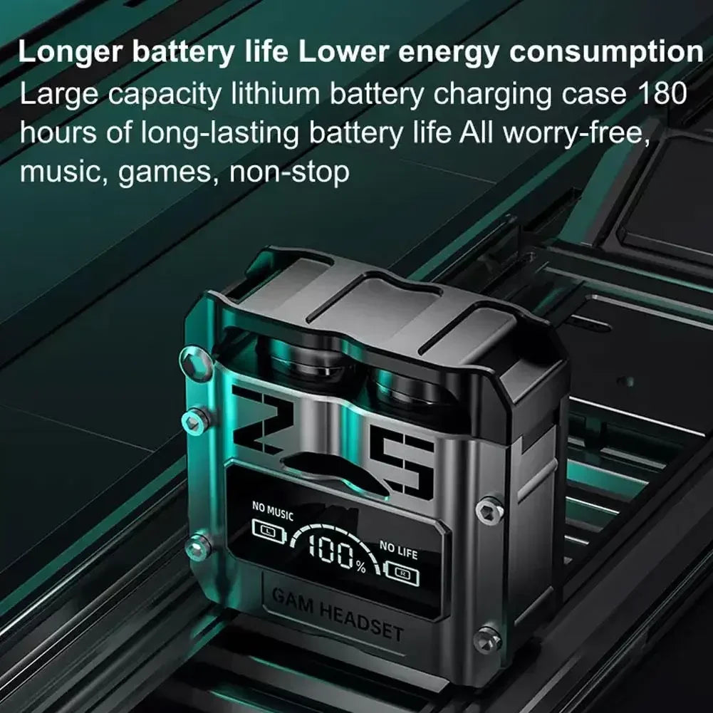 M25 Small Wireless Earbuds Cheap Wireless Low Latency IPX-7 Waterproof Type C Earphone Motast Wireless Earbuds