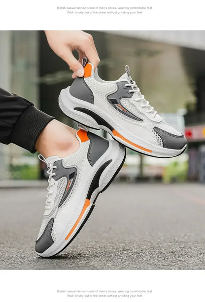 Sneakers for Men Fashion Outsole Male Casual Sport Shoes Man Running Flats Shoes Tenis De Mujer Zapatillas Sapato Masculino