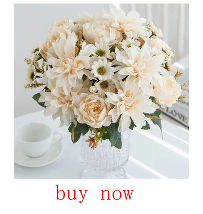 30Pcs/Bundle Fake Green Plant Cheap Artificial Plastic Flowers for Home Table Decorative Wedding Christmas Diy Candy Gift Box