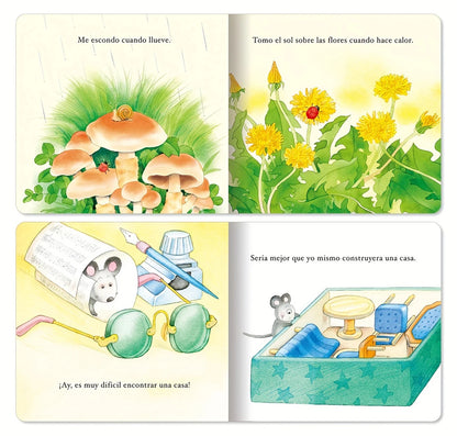 Spanish series A Set Of 10 Baby Bedtime Fairy Tale Early Education Books Children's Enlightenment Color Picture Reading Toy Gift