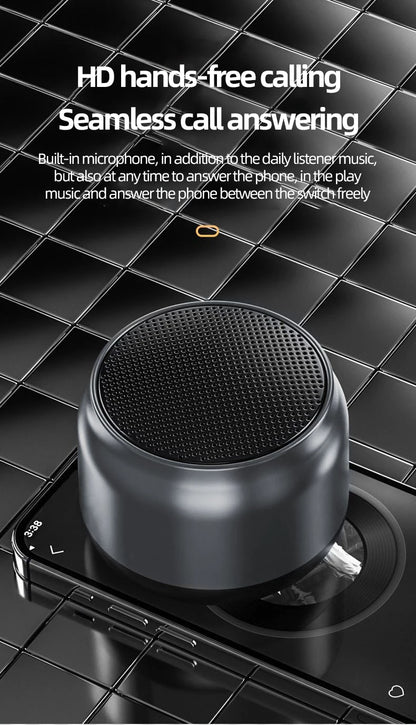 Wireless Bluetooth Speaker Portable Mini Outdoor Wireless Speakers Music Surround Loudspeaker HD Voice Shocking Bass