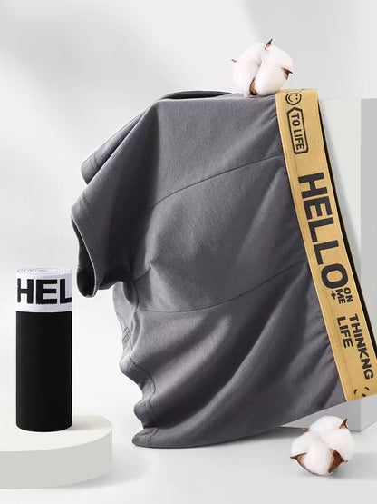 10Pcs Men's Boxer And Briefs Fashion Underwear High Stretch Boxer And briefs Shorts Breathable Soft Men's Shorts Comfortable