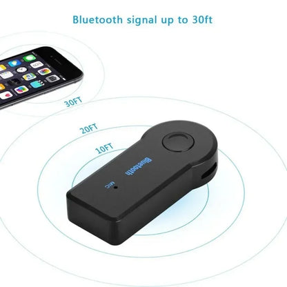 XIKCU Bluetooth Audio Receiver Stereo 3.5mm Jack AUX Bluetooth Adapter MP3 Car Transmitter Wireless Speaker Headphone Adapter