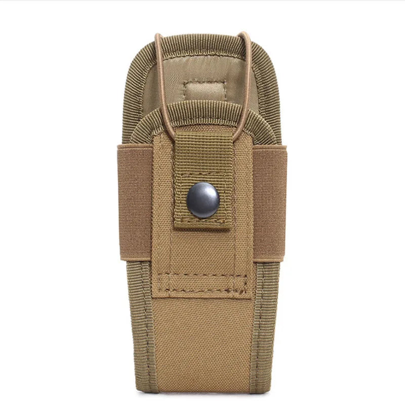 Tactical Walkie Talkie Pouch Oxford MolleRadio Pouch Holder Pocket PortableOutdoor Hunting Sports Waist BagInterphone Holster
