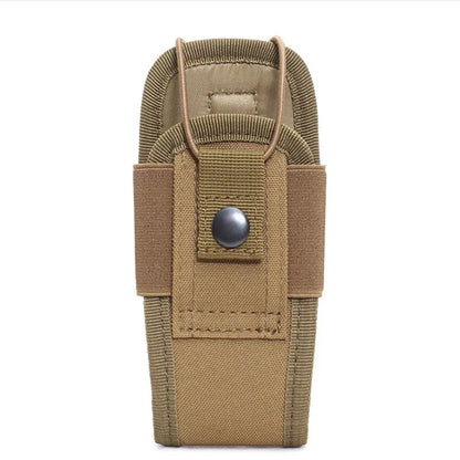 Tactical Walkie Talkie Pouch Oxford MolleRadio Pouch Holder Pocket PortableOutdoor Hunting Sports Waist BagInterphone Holster