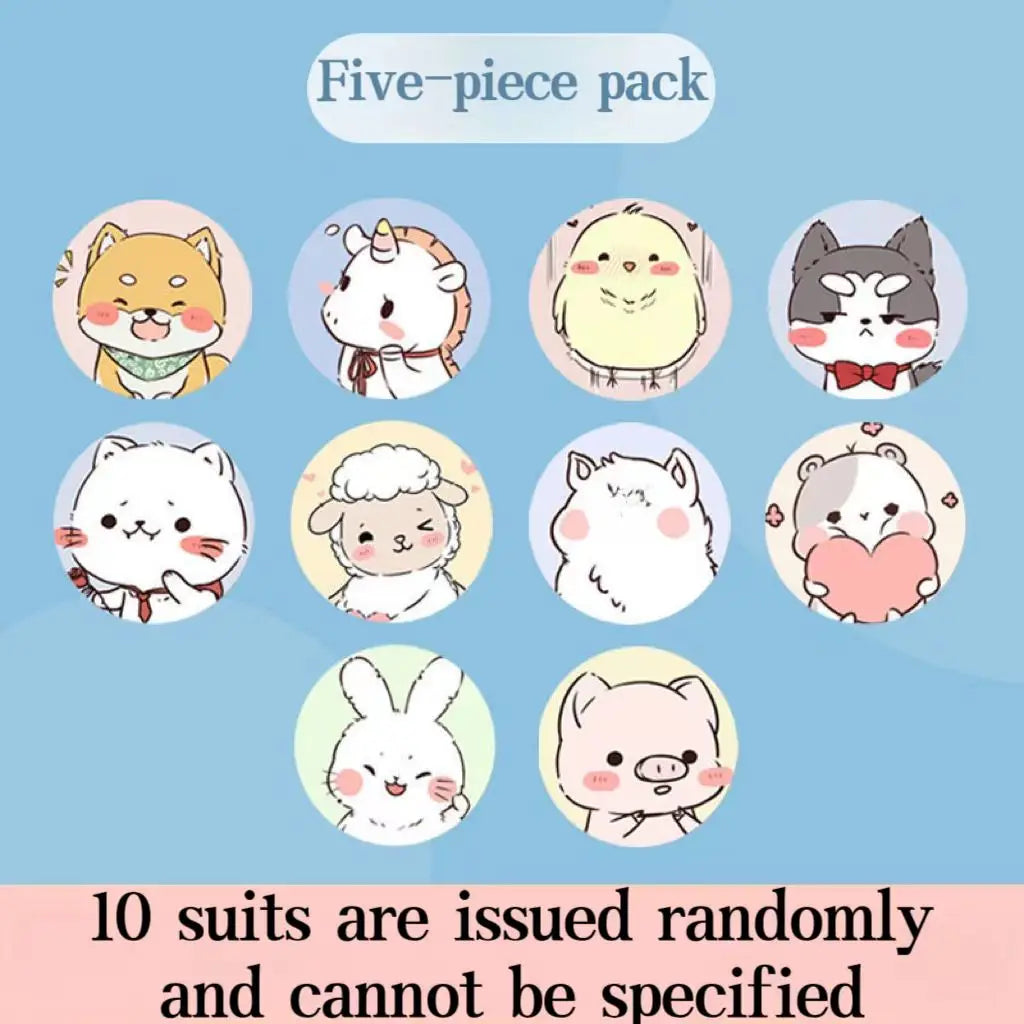 120pcs/Lot Cartoon Animal Pattern Band Aid Hemostasis Adhesive Bandages First Emergency Kit Wound Plaster Patches For Kids