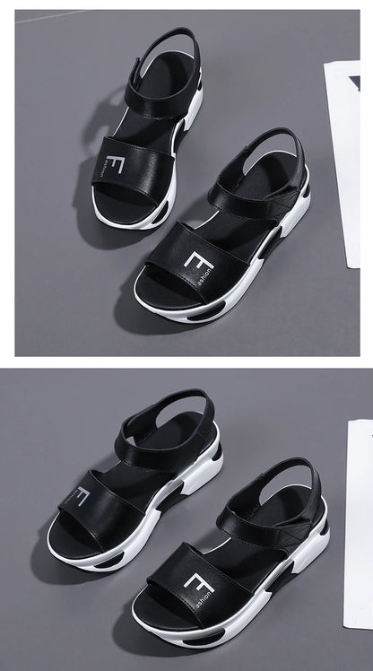 Shoes For Women Sandals Fashion Women Shoes Casual Heighten Comfortable Breathable Walking Sneakers Platform Ladies Shoes