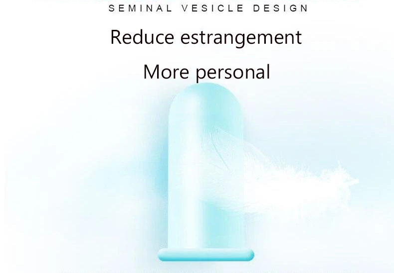 PERSONAGE 100pcs Natural Latex Condom NO OIL Fruity Taste Oral Condom Ultra Thin Smooth Penis Sleeve Safer Contraception for Men