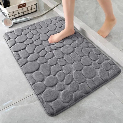 【Hot sales】Bathroom Floor Mat Absorbent Floor Mat Bathroom Door Door Toilet Quick-drying Non-slip Carpet Door Mat Entry Mat