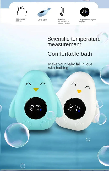 Baby Bath Temperature Meter Floating Digital Water Baby Bath Temperature Meter LED Display Temperature Tester Safety Cartoon