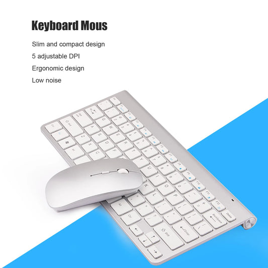 Keyboard Mouse Combo Wireless Sensitive Silent Adjustable DPI Ergonomic Design USB Receiver Keyboard and Mouse Keyboard Mous
