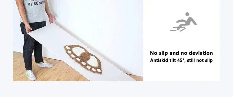 Bathroom Rugs Mats Water Absorbent Non-Slip Mat Used in Bathroom, Shower, Microfiber Bath Mat Machine Bath Mat Bathroom Mat