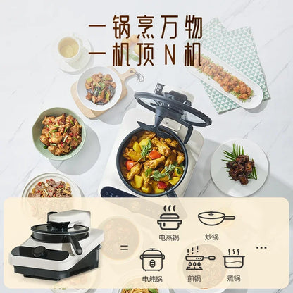 Kitchen Robot Machine 220V Intelligent Food Processor Home Automatic Cooking Machine Multi-cooker רובוט חכם  robots de cuisine