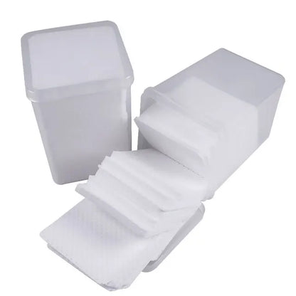 200pcs Wipes Paper Cotton Eyelash Glue Remover Wipe Mouth Of The Glue Bottle Prevent Clogging Glue Cleaner Pads Lash Extension