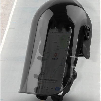 Cell Phone Rain Cover Motorcycle Phone Sunshade Screen Waterproof Visor Sun Hat Phone Mount Sun Shade Extended Sun Visor Helmet