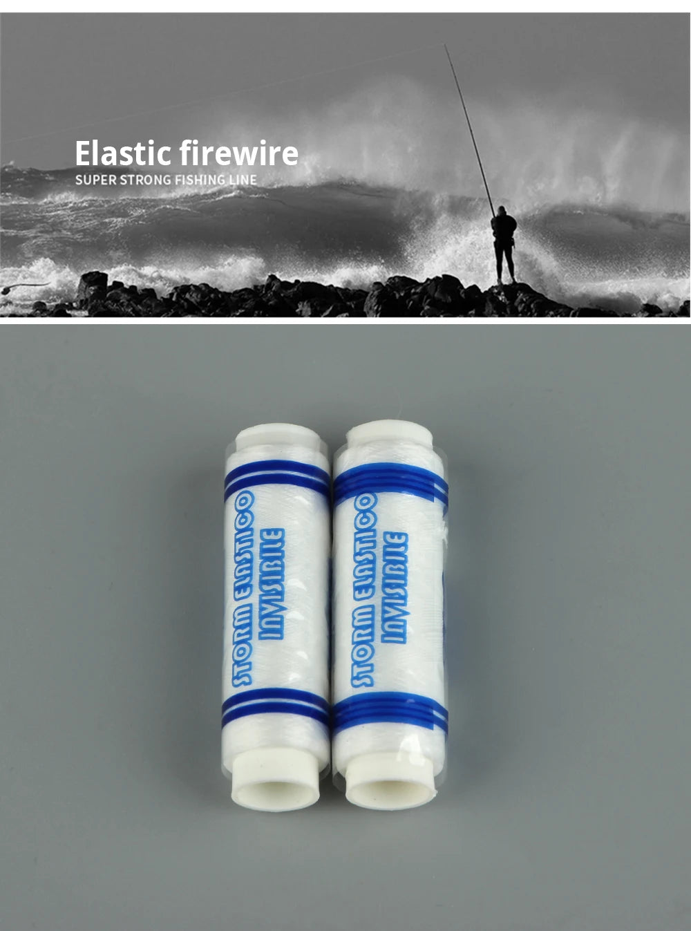 FTK 250M Strong Elastic Firewire Elastic Line 0.2mm Fishing Line Japan Fishing Thread fishing Tools Fishing tackle
