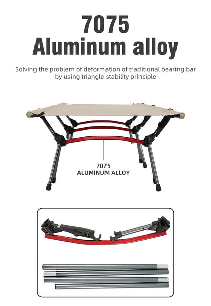 Camping Cot Folding Camping Bed Portable Outdoor Bed Comfortable Sleeping Cots for Adults & Kids Camping, Travel, RV