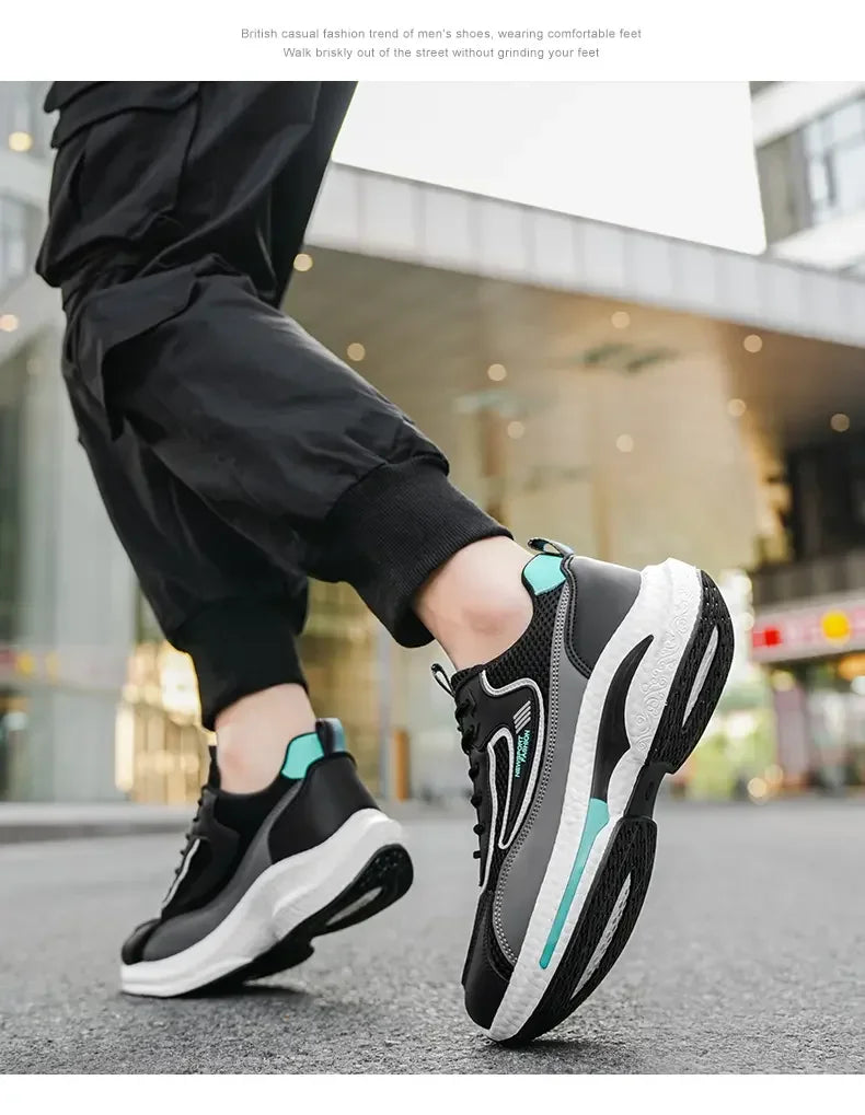 Sneakers for Men Fashion Outsole Male Casual Sport Shoes Man Running Flats Shoes Tenis De Mujer Zapatillas Sapato Masculino