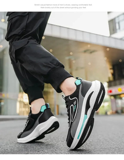 Sneakers for Men Fashion Outsole Male Casual Sport Shoes Man Running Flats Shoes Tenis De Mujer Zapatillas Sapato Masculino