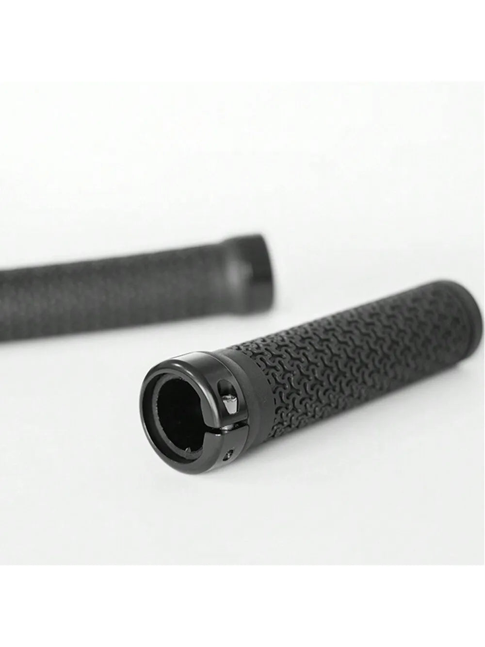 BKPTX Bicycle Handle Bar Grips MTB Mountain Bike Soft Single-sided Locking Handlebar Cover Plug Rubber Non-slip Cycling Grip