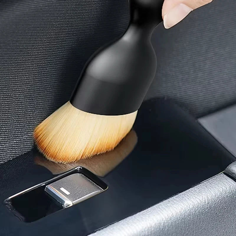 Car Motorcycle Interior Cleaning Brush Air Conditioner Air Outlet Cleaning Soft Brush Car Brush for Car Moto Cleaning Brush