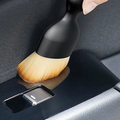 Car Motorcycle Interior Cleaning Brush Air Conditioner Air Outlet Cleaning Soft Brush Car Brush for Car Moto Cleaning Brush