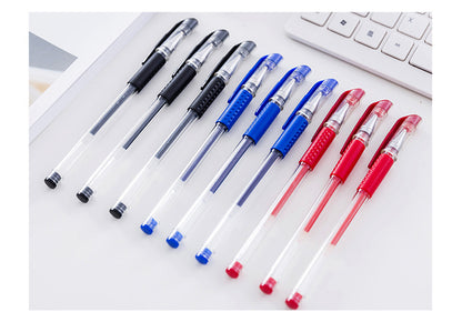 Gel pens Set Black Blue Red Refill Gel Pen Bullet Tip 0.5mm School & office Supplies Stationery kawaii accessories stationery