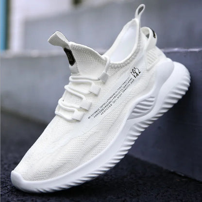 Men Sneakers 2025 Men Tennis Shoes New Fashion Spring and Summer Leisure Walking and Running Breathable Flat Bottom Gym Sports