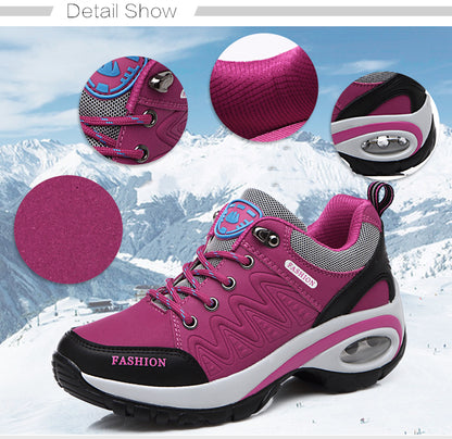 أحذية نسائية 2023 أحذية رياضية كاجوال ذات نعل سميك من تصميم علامة تجارية فاخرة أحذية نسائية للمشي بكعب سميك أحذية رياضية نسائية للمشي لمسافات طويلة