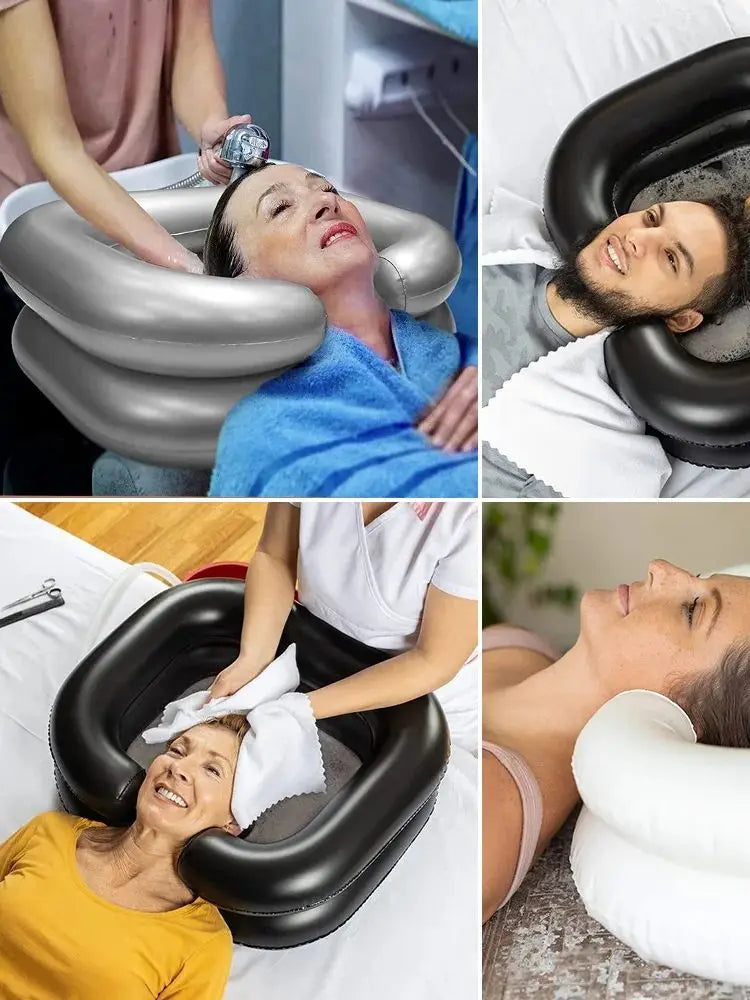 bathroom accessories Inflatable shampoo basin, portable shampoo basin, elderly, pregnant women, disabled, home,  hospitals