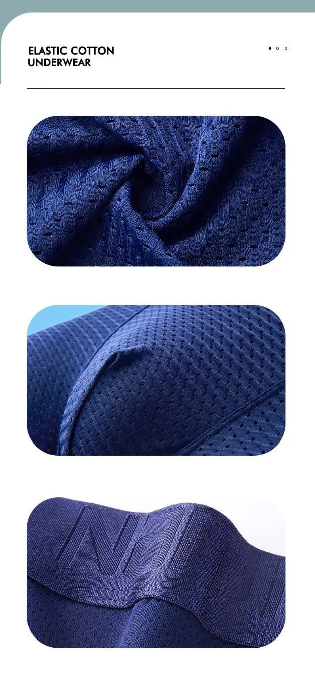 Men Panties Male Underpants Man Pack Shorts Boxers Underwear Slip Homme Calzoncillos Bamboo Hole U Convex Pouch Large Size 6XL