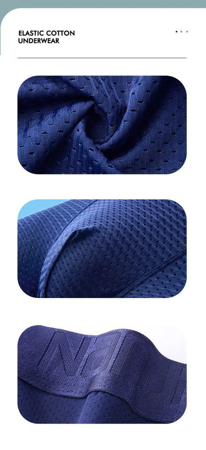 Men Panties Male Underpants Man Pack Shorts Boxers Underwear Slip Homme Calzoncillos Bamboo Hole U Convex Pouch Large Size 6XL